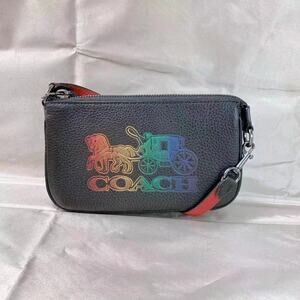 Coach C6902 Nolita 19 With Horse And Carriage In Gunmetal/BLACK MULTI